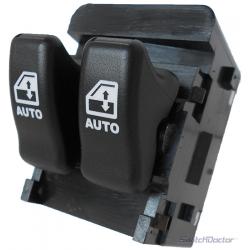 Pontiac Trans Sport Master Power Window Switch 1997-1998 (Black Buttons) (1 Touch Up & Down)
