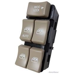 Buick Rendezvous Window Master Switch 2002-2007 (Tan Buttons)