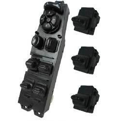 Set of Window Master Switch and 3 Passenger for 2002-2009 Dodge Ram
