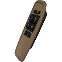 Oldsmobile Bravada Master Power Window Switch 2002-2003 OEM (No Heated Seats) (Light Oak)