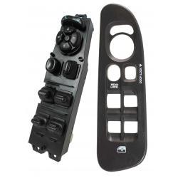 Set of Window Master Switch and Black Bezel for 2002-2009 Dodge Ram