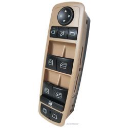 Mercedes-Benz R63 AMG Master Power Window Switch 2007 (folding mirrors and Electric Side Windows) Tan