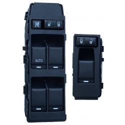 Master and Front Passenger Window Door Lock Switch set for 2007-2012 Chrysler Sebring