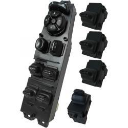 2002-2009 Dodge Ram Window Master Switch, 3 Passenger switches, & Lock switch