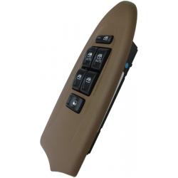 Chevrolet TrailBlazer Master Power Window Switch 2002-2003 OEM (No Heated Seats) (Light Oak)