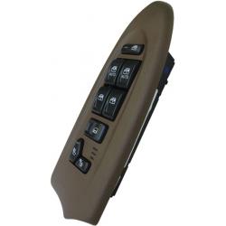 Chevrolet TrailBlazer Master Power Window Switch 2002-2003 OEM (Heated Seats) (Dark Oak)